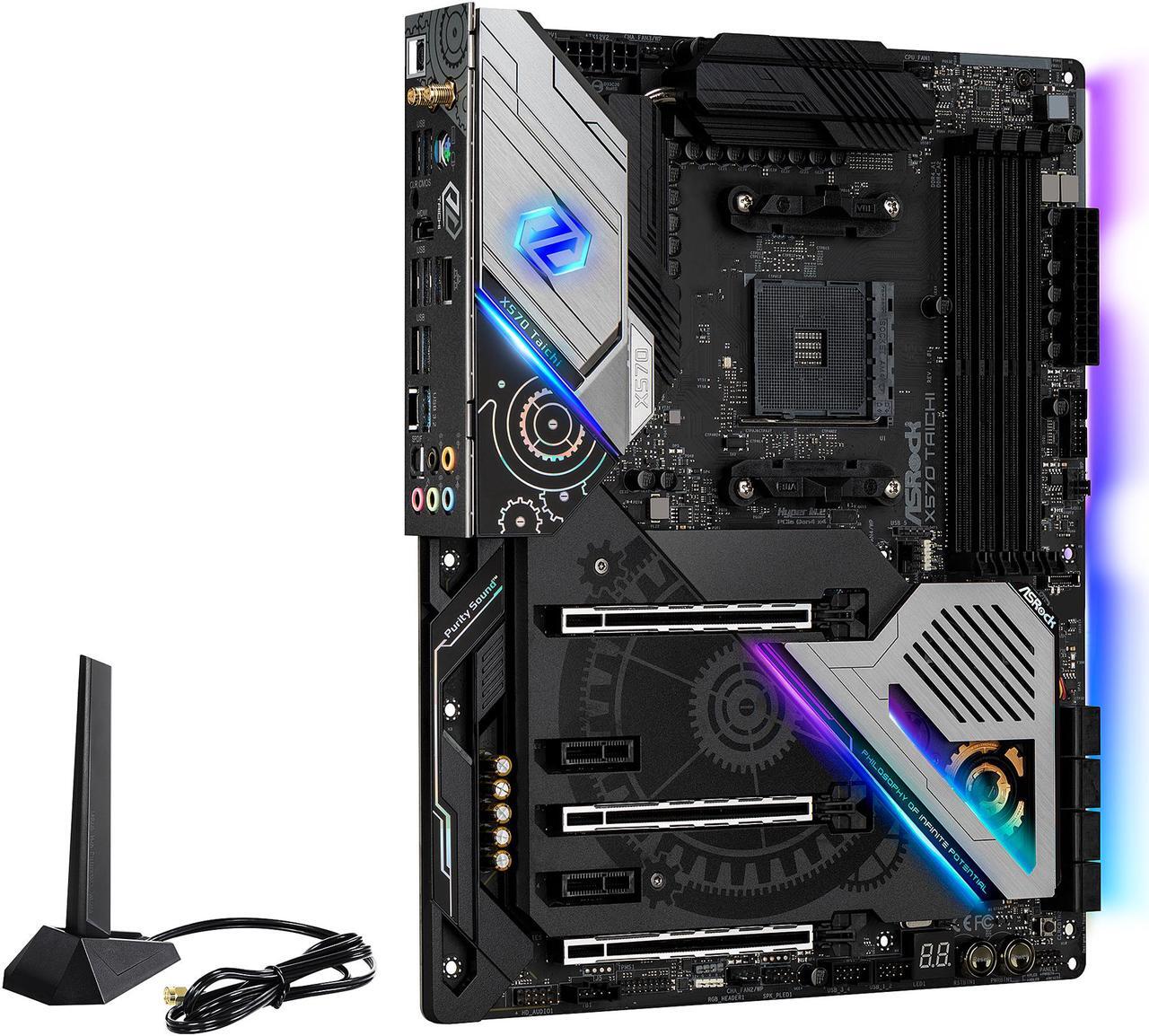 Main image of ASRock X570 TAICHI AM4 AMD X570 SATA 6Gb/s ATX AMD Motherboard